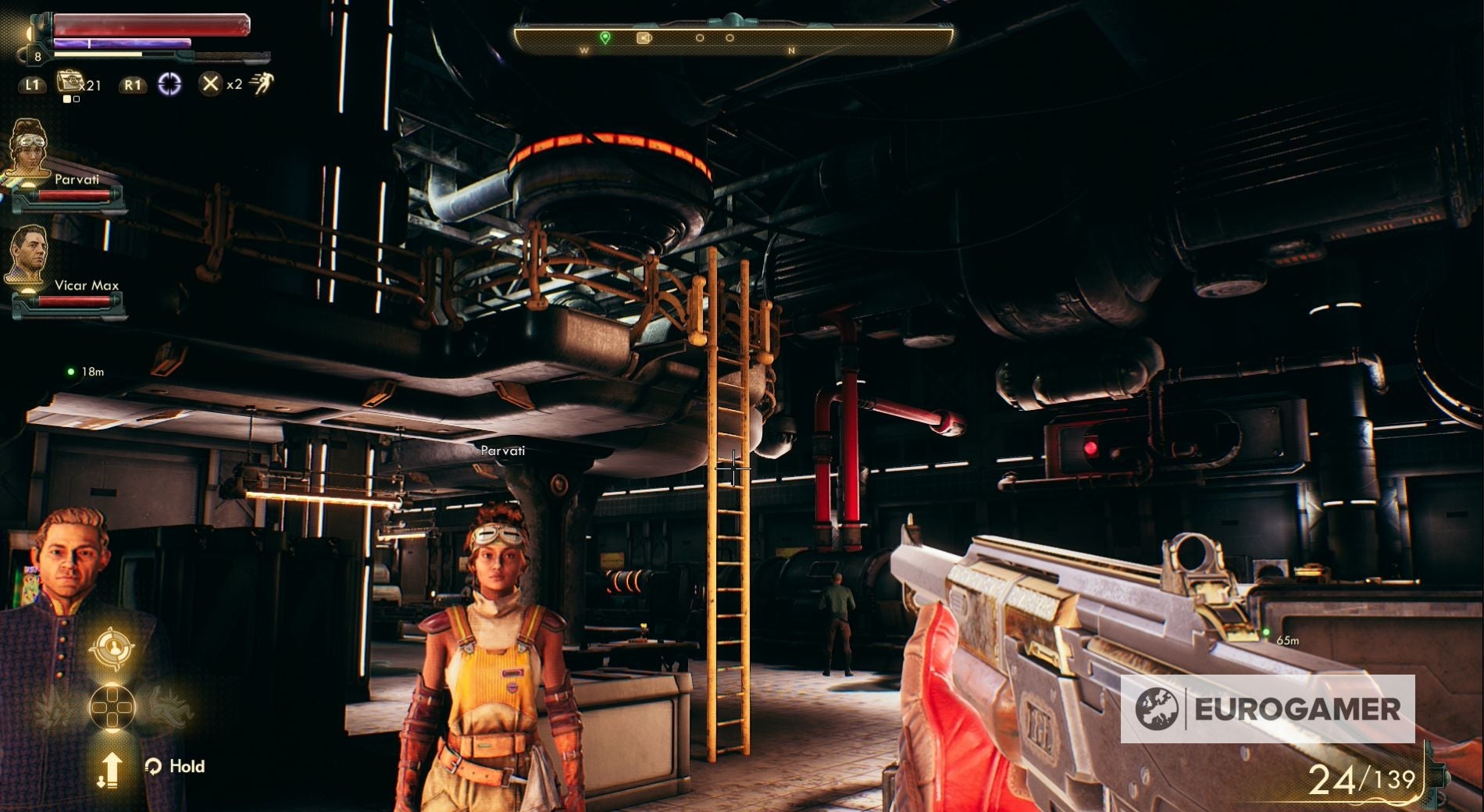 The Outer Worlds The Frightened Engineer mission Engineering Volume